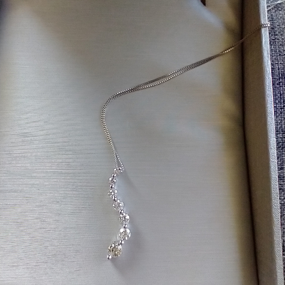 🚫SOLD🚫0.75 ct real diamond 14k gold journey - Picture 3 of 10